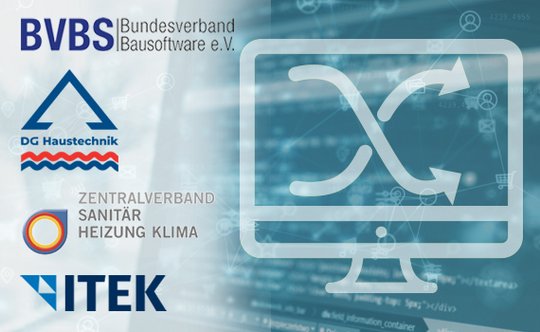Logos BVBS, DG Haustechnik, ZVSHK und ITEK 