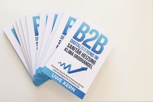 [Translate to Englisch:] Buch zur B2B Digitalisierung im SHK Großhandel